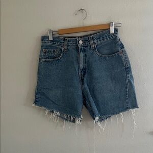 Vintage Levi’s cut off shorts